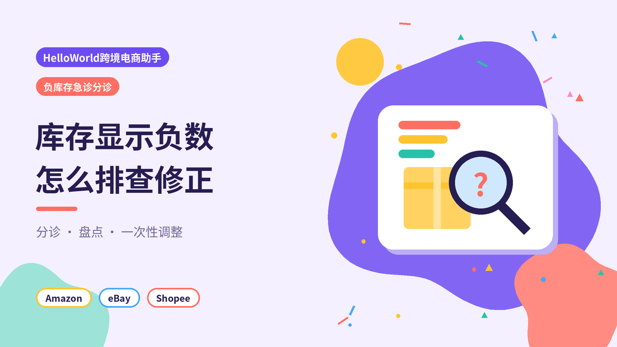 HelloWorld跨境电商助手负库存急诊分诊封面示意图